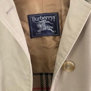 Vintage Burberry trench. Purchased at a vintage shop in London.